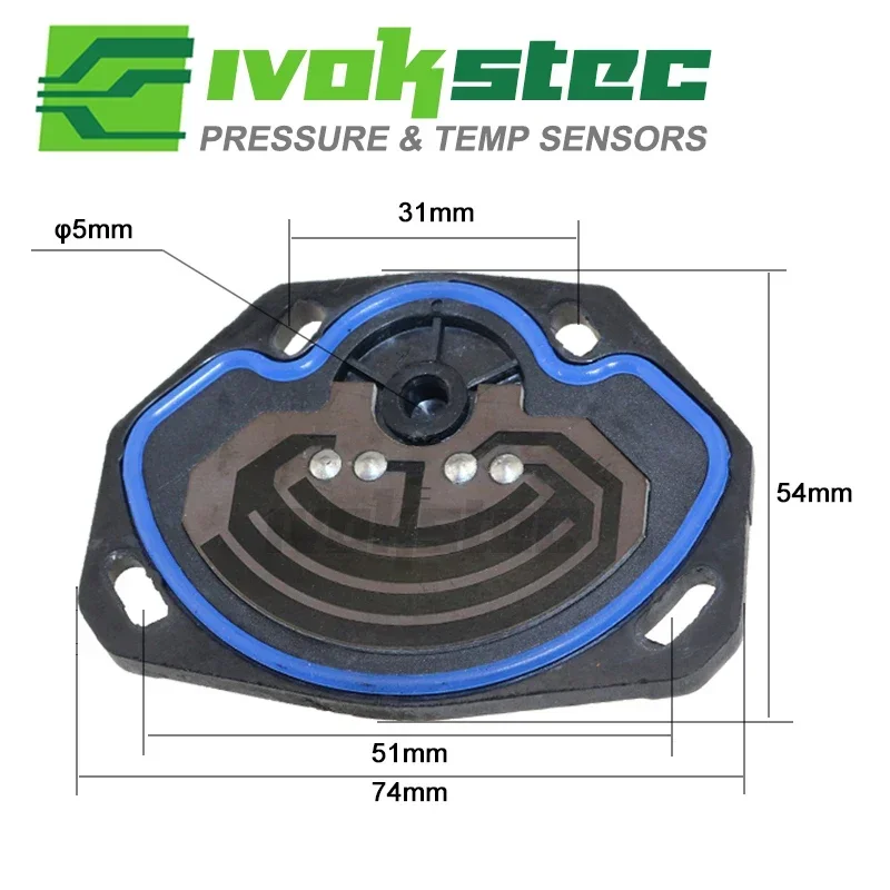 Brand New Throttle Position TPS Sensor For Citroen AX ZX Xantia Fiat Punto 188 Tipo 1.6 Lancia 2.0 3437022 037907385A