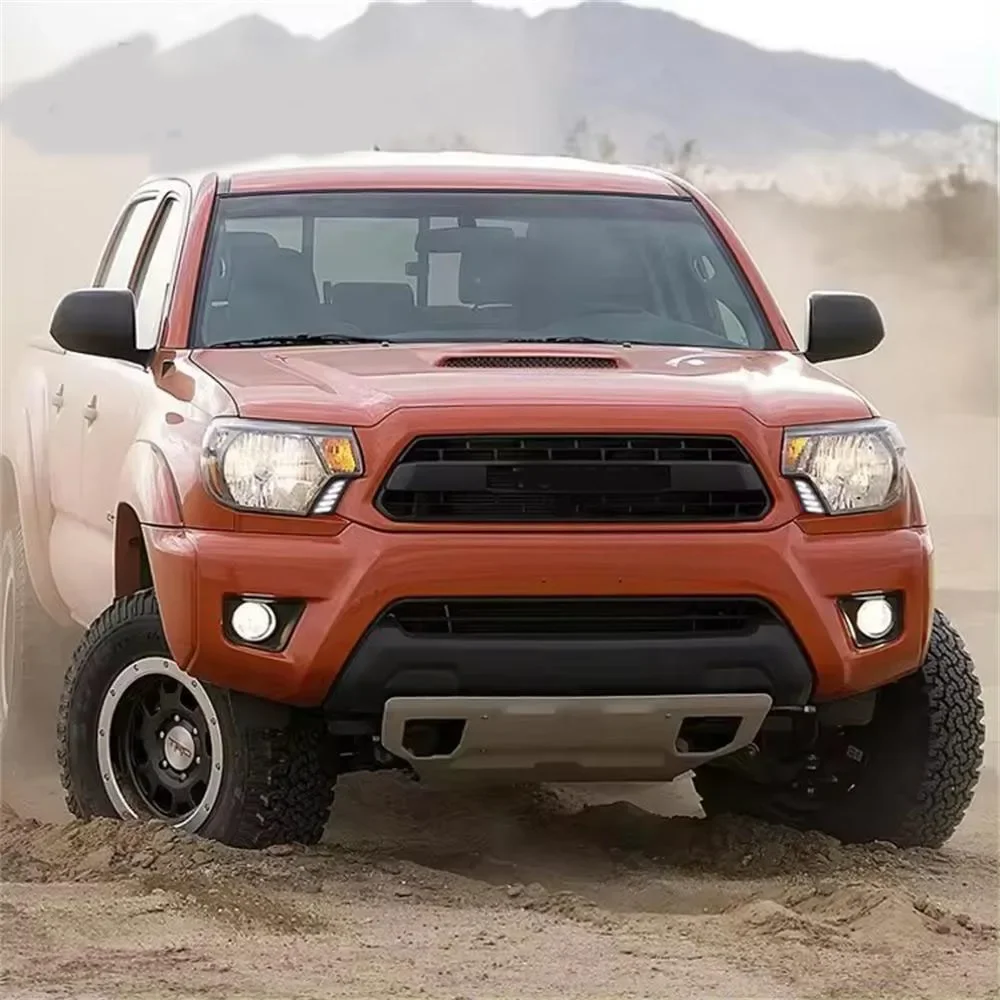 Для Toyota Tacoma 2011-2015 светодиодные дневные ходовые огни автомобильные аксессуары передняя противотуманная фара крышка с DRL