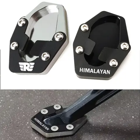 2024 Himalayan450 오토바이 액세서리 Royal Enfield HIMALAYAN 450 himalayan450 용 킥 스탠드 풋 사이드 스탠드 확장 패드