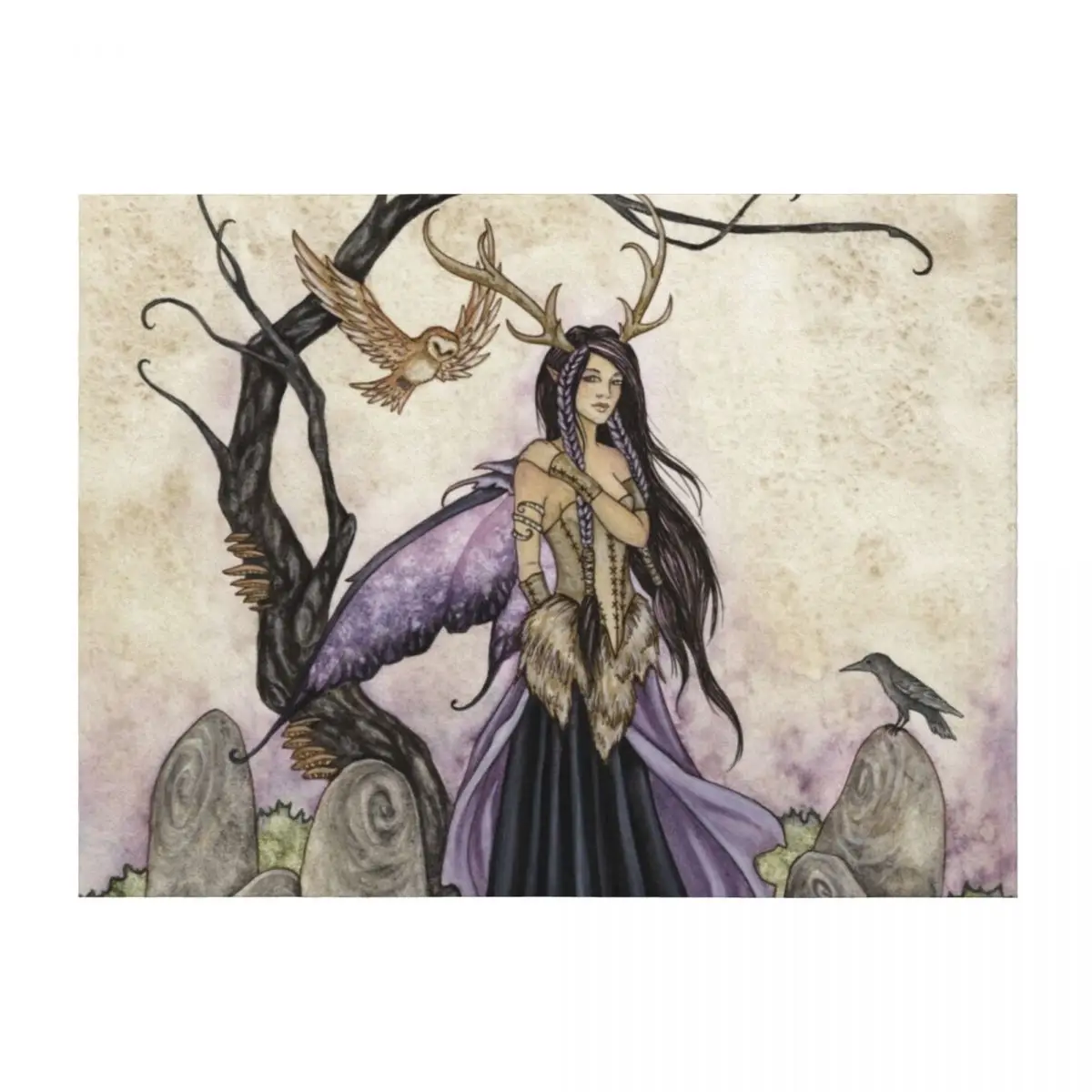 

Wisdom Throw Blanket Travel For Baby Soft Big Plush Blankets