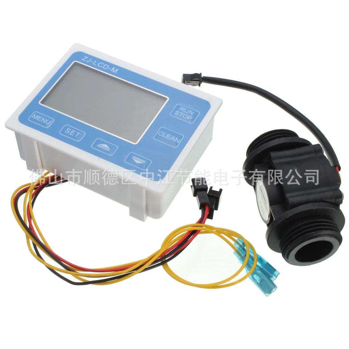 DN25 FS400A Flow Meter Quantitative Controller ZJLCD-M 12V Shut/Stop Valve OEM for Bread Machine Water Filling System 2-60L/min