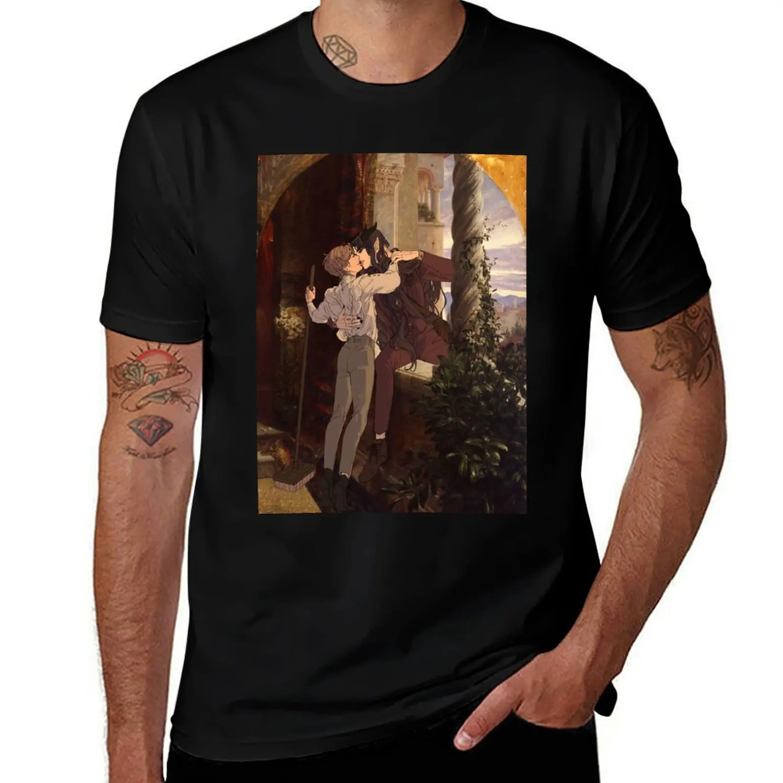 Romeo and Juliet (Prince of the Sorrows) T-Shirt Big Size Simple T-Shirt