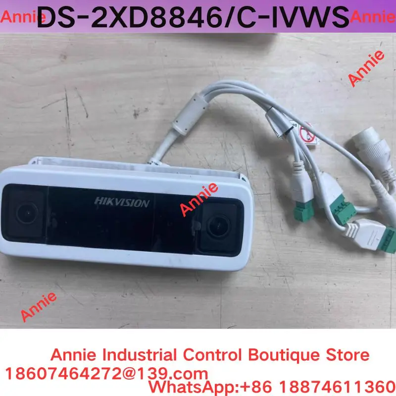Second Hand Test OK DS-2XD8846/C-IVWS Binocular Passenger Counting Camera with 2mm Lens