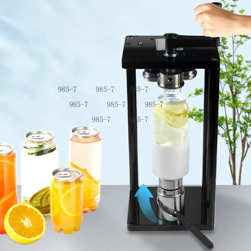 Portable Manual Beverage Juice Can Sealer Handheld Can Sealing Machine Home Commercial Sealing Tool