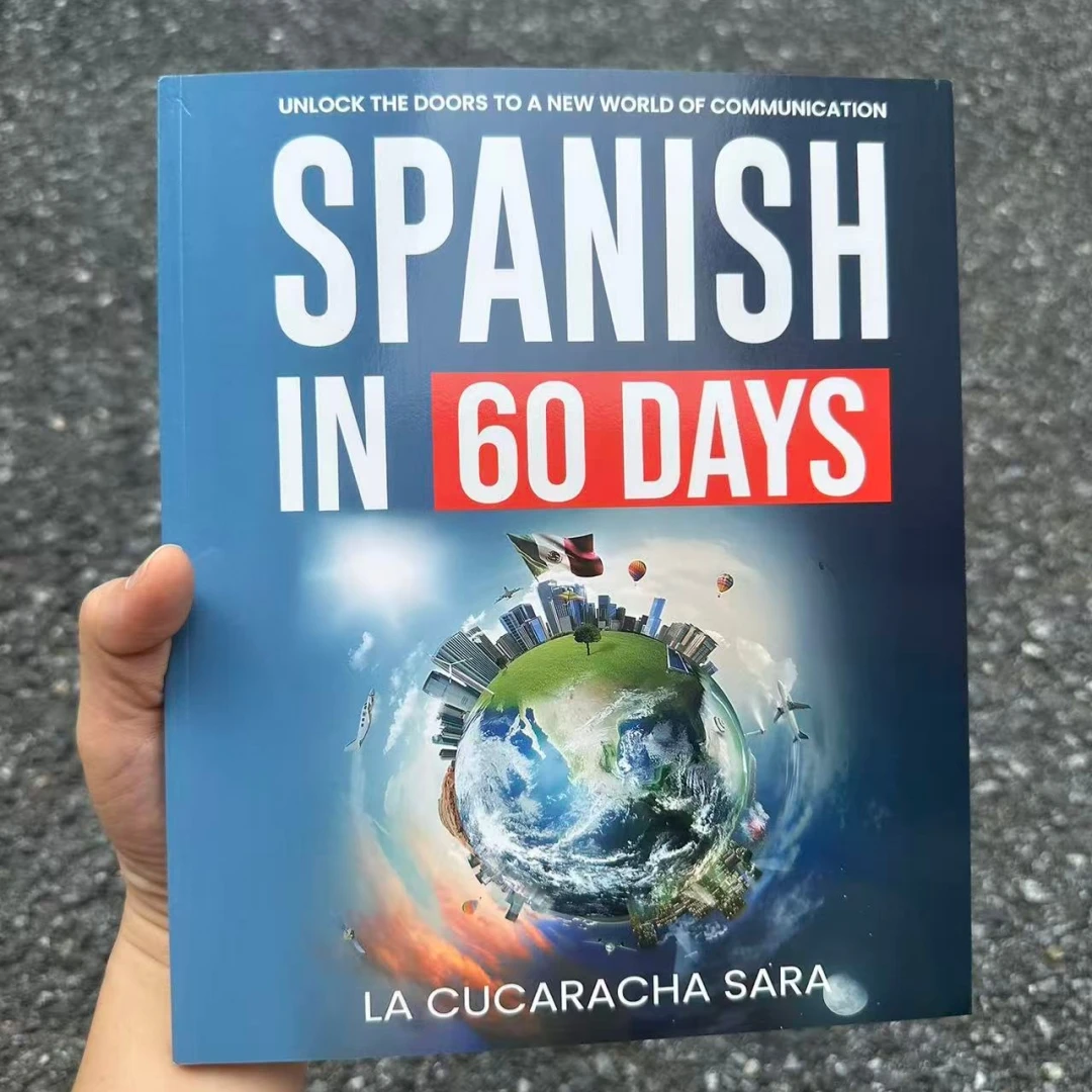 2025 Learn Spanish in 60 Days Master Language Daily Lessons Grammar Rules Vernacular Phrases Intensive Plan Workbook