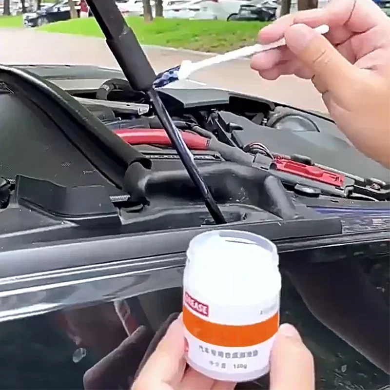 Autotürschmiermittel 100 g, Schiebedach-Schienentür, Anti-Lärm, Rostschutz, Anti-Jamming, Anti-Lärm-Wartungsmittel, Zubehör