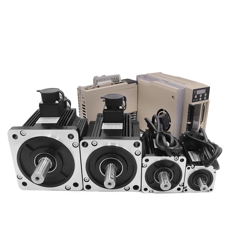 Siheng Motor Factory's High Speed 80mm 220V 750W 3000R 2.39N AC Servo Motor Driver for Sewing Machines Single-Phase Cheap Price