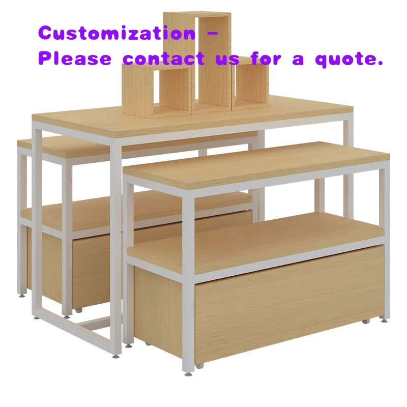 custom.Customized Cultural and Blind Boxes Flow Tables Famous Accessories High-quality Stationery Store Shelve