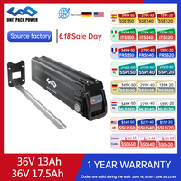36V 17.5AH New Silver Fish Ebike battery Li-ion Lithium  36V 13AH Electric Folding Bicycle  For 250W 350W 560W  BMS 20A