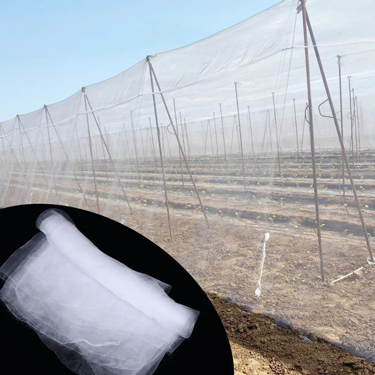 

garden Plant Mesh Greenhouse Outdoor Insect Net Greenhouse Net Window Screen For Plants Protection