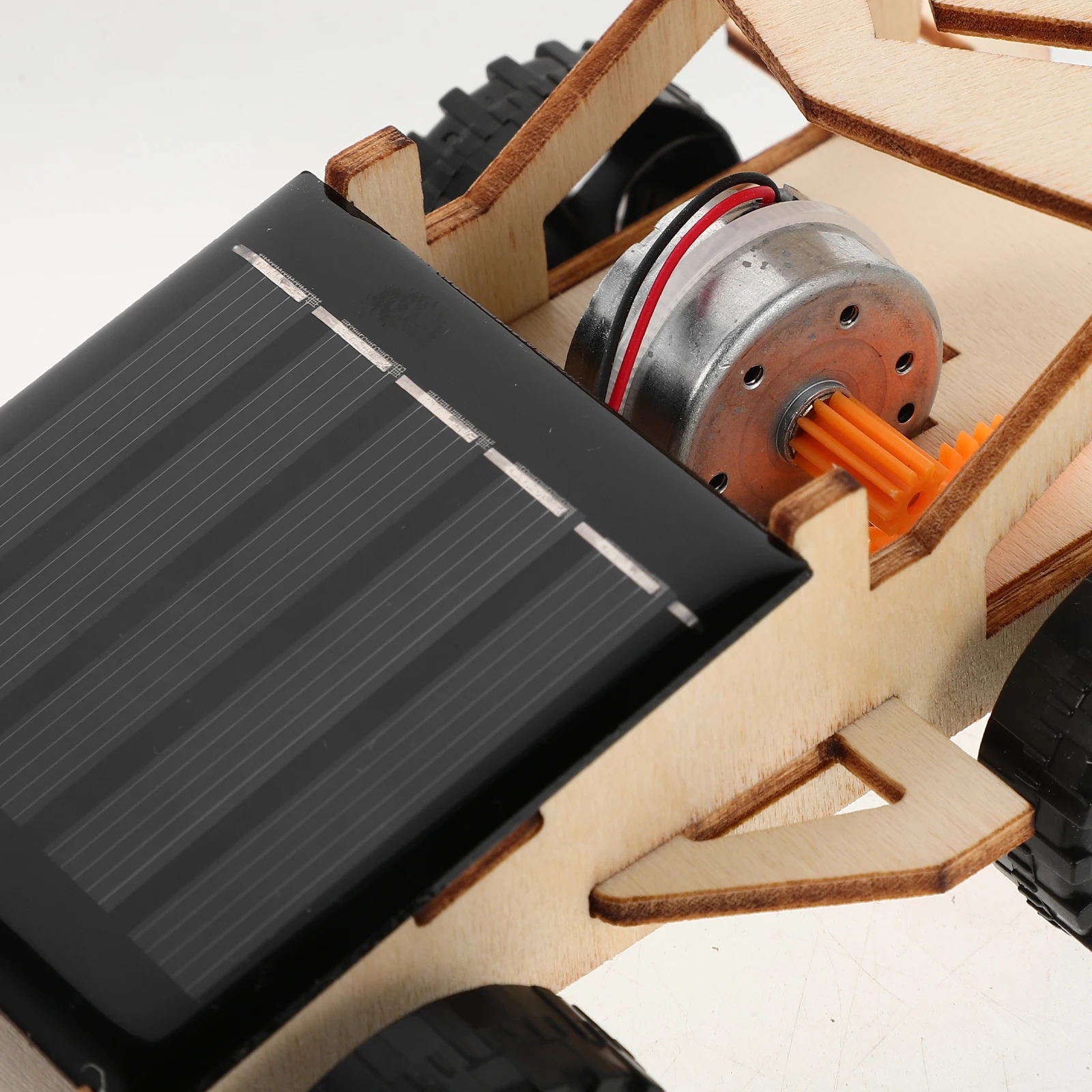 3 ensembles de 3 kits d'expérimentation d'assemblage de bricolage alimentés-modèle de voiture à énergie solaire, voiture solaire, Kit de voiture de course à tige