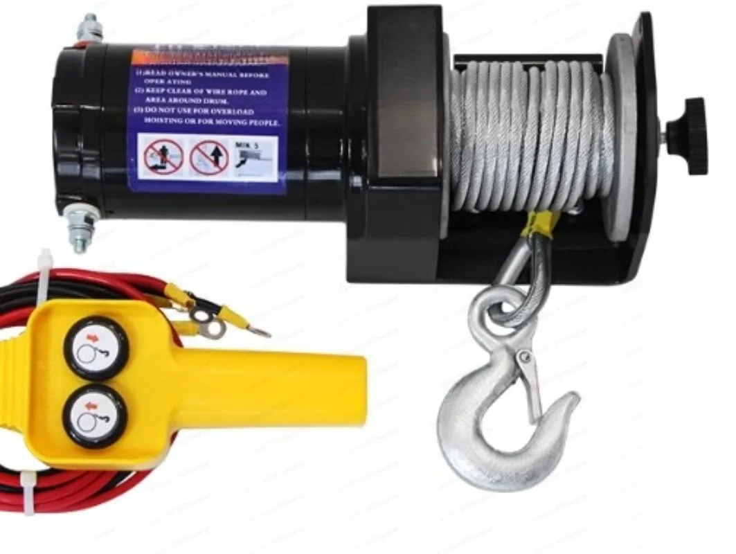 Useful Electric Off-Road Vehicle Winch 12V/24V Car Traction Self-Rescue Wholesaler Manufacturer Vehicle Recovery Equipment NEW