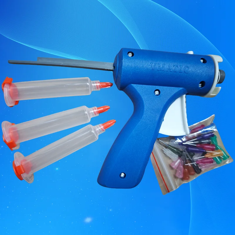 Ergonomic 10ml Glue Gun ▶ Precision Adhesive Control for Crafts/Repairs（Blue + Free Ship）