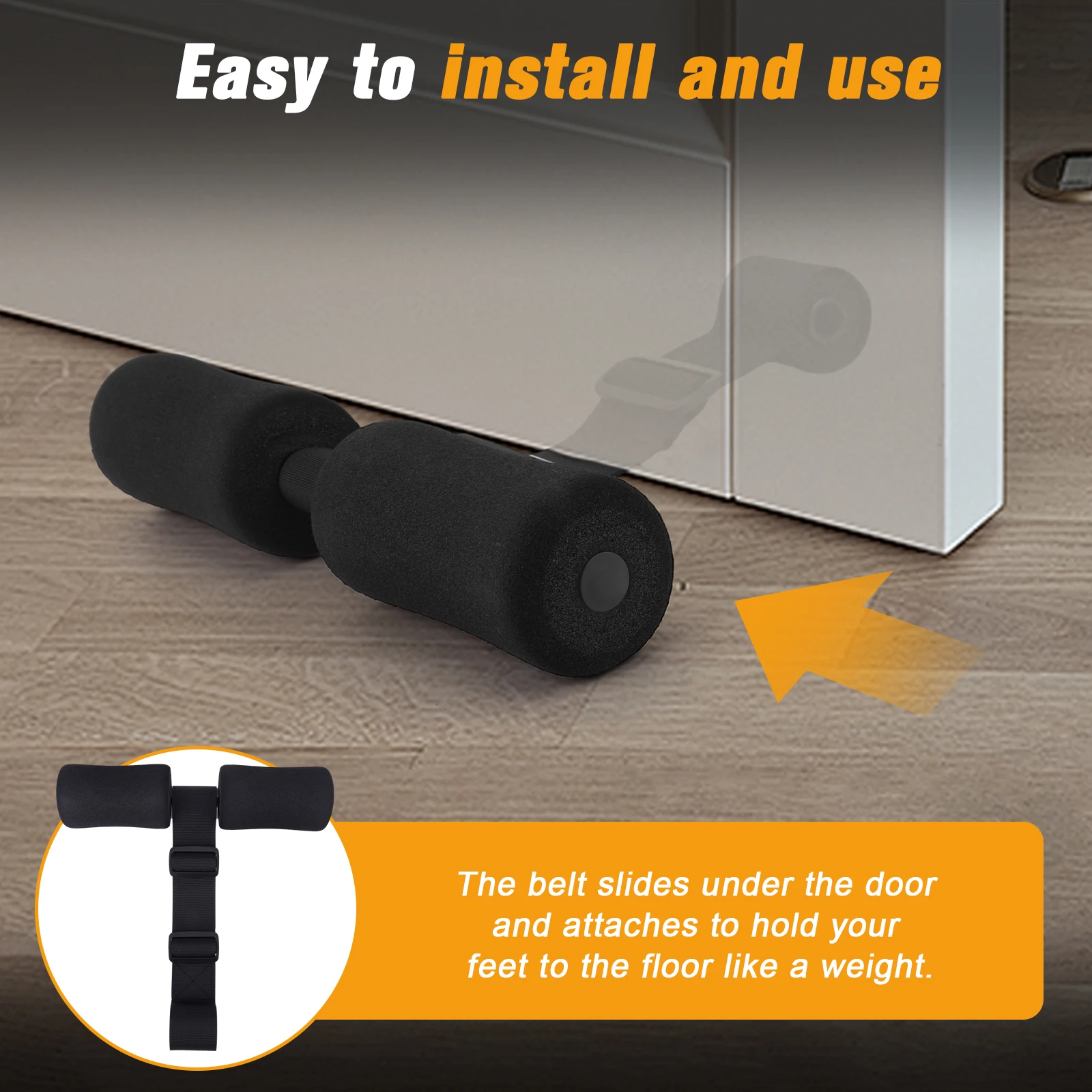 قابل للتعديل الشمال أوتار الركبة حليقة حزام قابل للغسل مرونة الساق ممارسة مساعدة الفرقة للمنزل الركبة بكرة الشعر تدريب البطن #3