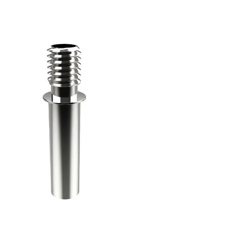 High Quality Stainless Steel Throat Tube M6x30mm 4.1mm Hole Straight Heat Break Nozzle for Compatible with Ender 3 Neo MAXneo