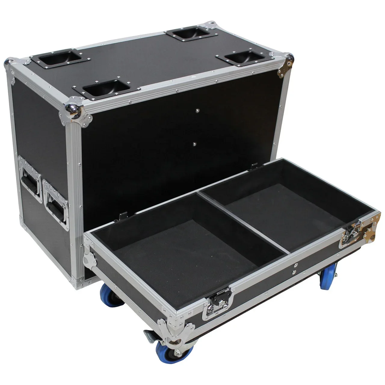 Universal 15 Inches Dual Speaker Flight Case