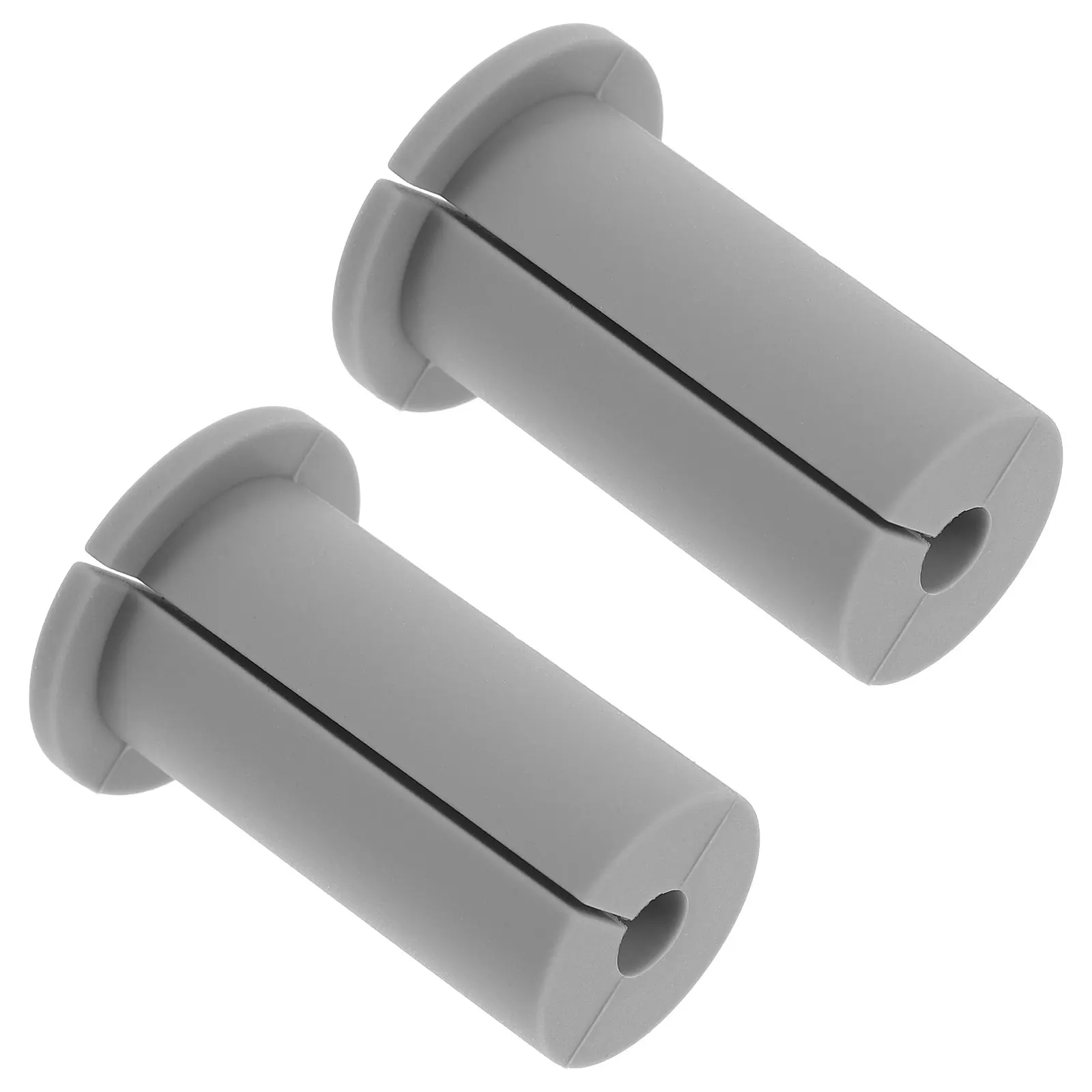 

2pcs Silicone Cable Protector Grommets 1 Inch Wall Hole Wire Rope Sleeve Cord Protection Gray for Charging Cords Wall