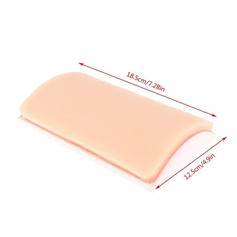 Silicone Injection Suture Practice Module Simulation Skin Self-Incision Wound Arched Practice Pad