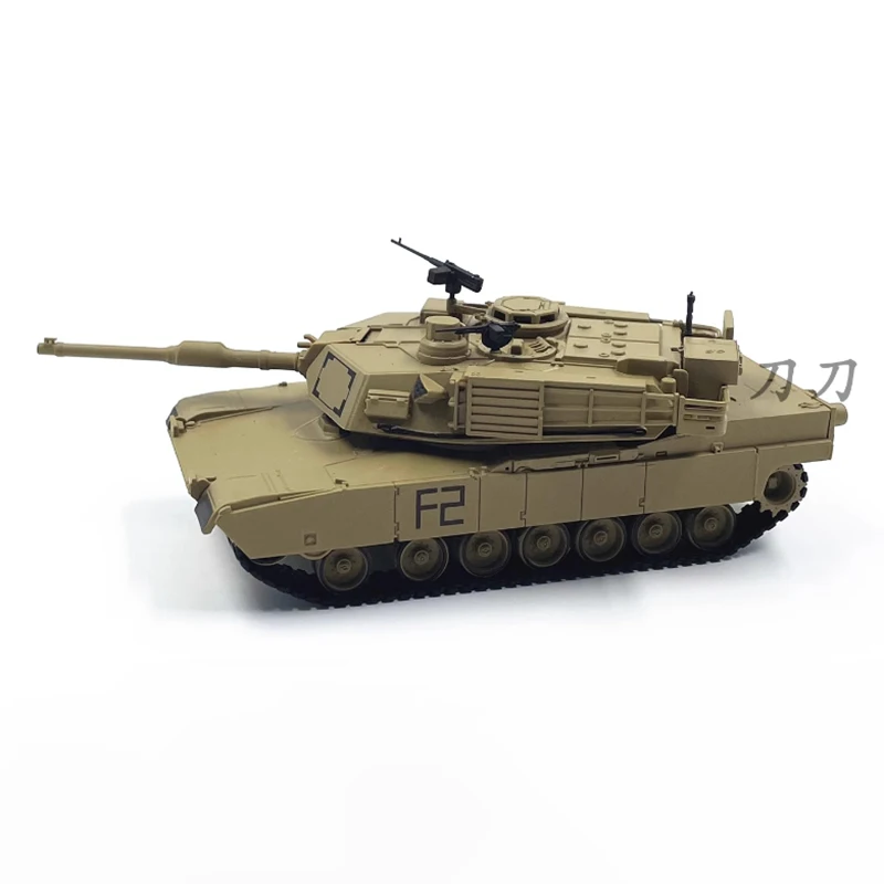 Diecast 1:72 Scale American M1A2 Abrams main battle tank M1 Alloy Finished Tank Simulation Model Souvenir Gifts For Adult Boy