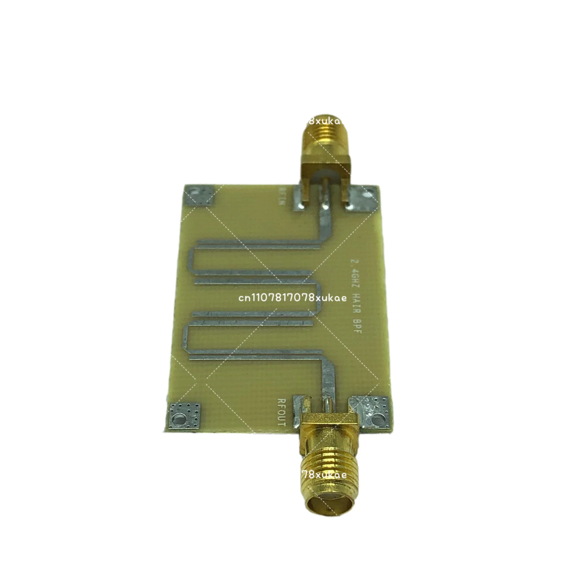 1 Piece Microstrip Filter Frequency Bandpass Filter Versatile Convenient Portable Utility Module 2.3-2.5Ghz PCB