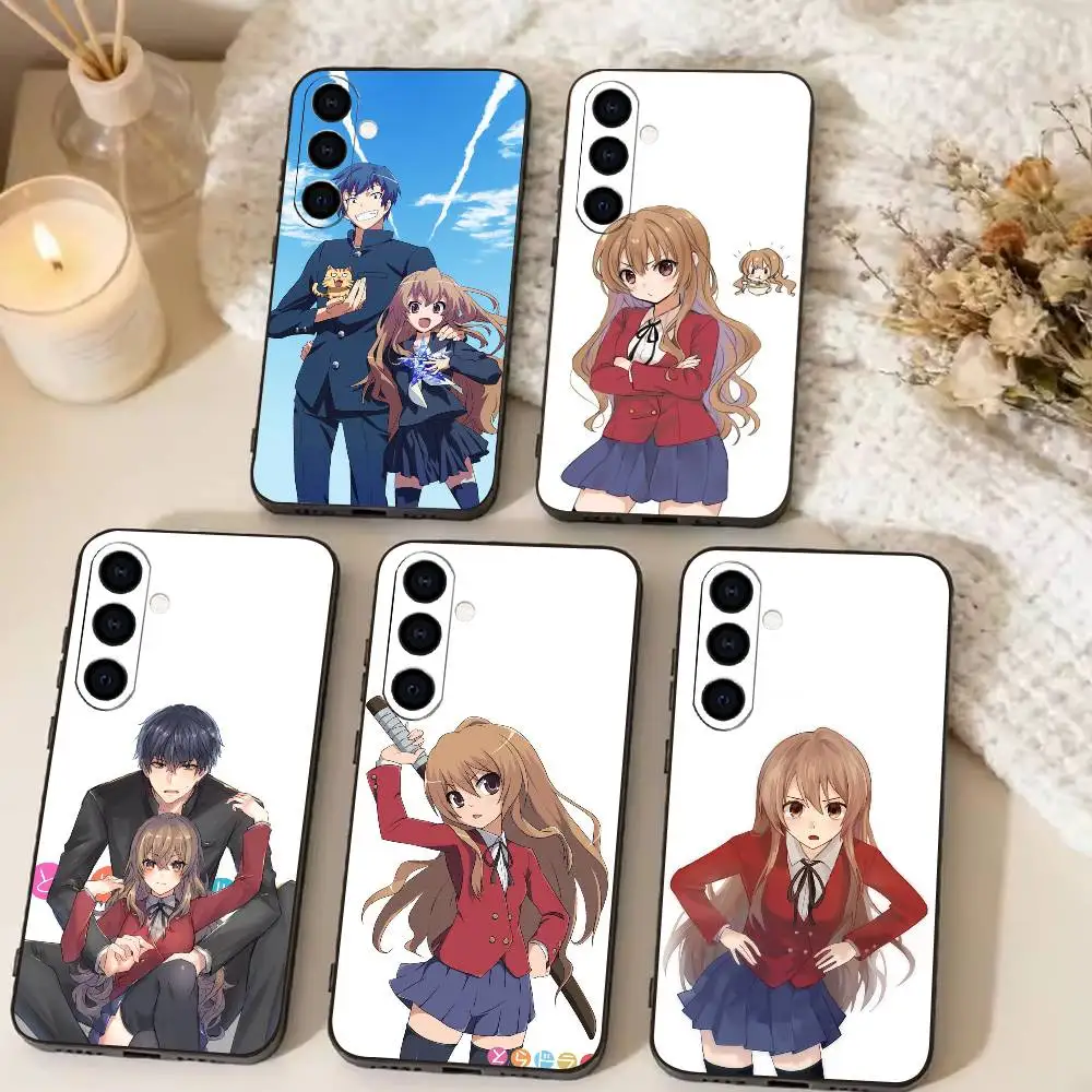 Toradora Taiga Aisaka  Phone Case For Samsung Galaxy A73,A72,A71,A70,A53,A52,A51,Soft Silicone Black Cover