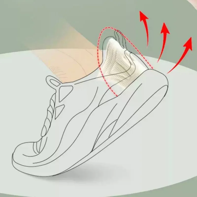 Palmilhas Patch Heel Pads para Homens e Mulheres, Sapatos Esportivos, Alívio Da Dor, Protetor De Salto Adesivo, Almofadas De Inserção De Tamanho