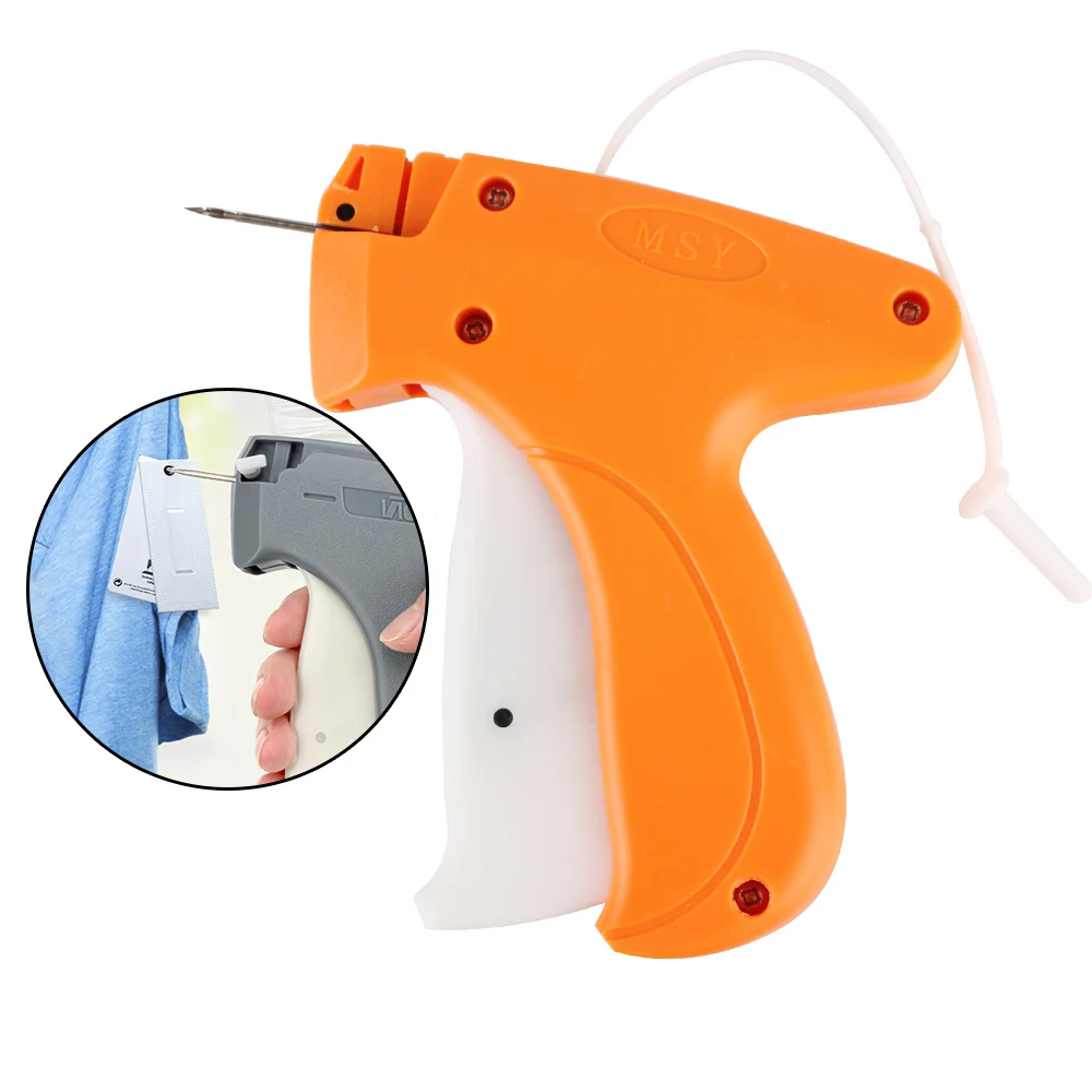 HOOMIN Tagging Tag Gun DIY Apparel Tagging Guns Labeller Machine Clothes Garment Price Label Gun Sewing Craft Tools