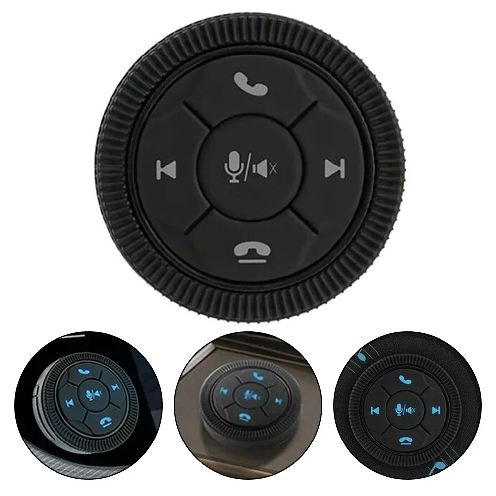 Car Wireless Media Blue Tooth Button Remote Controller Auto Steering Wheel MP3 Music Play Volume Remote Control