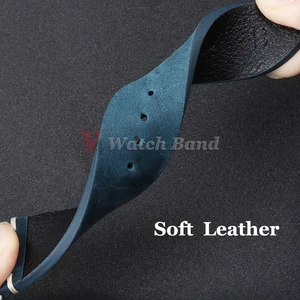 حزام أوميغا من جلد العجل لحزام ساعة سيكو بني 18 20 21 22 24 مم حزام معصم كاسيو لملحق ساعة رولكس أفضل 8 ساعات سوار الإبل مبيعا - No2