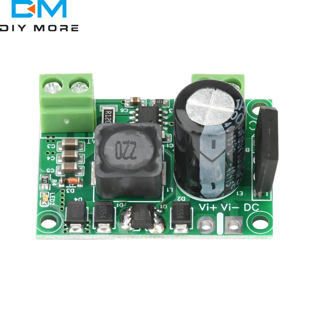 12V Lead-acid Battery Charging Module with Indicator Light Three-stage Charging Constant Current Charging AC 12-20V/DC 15-30V