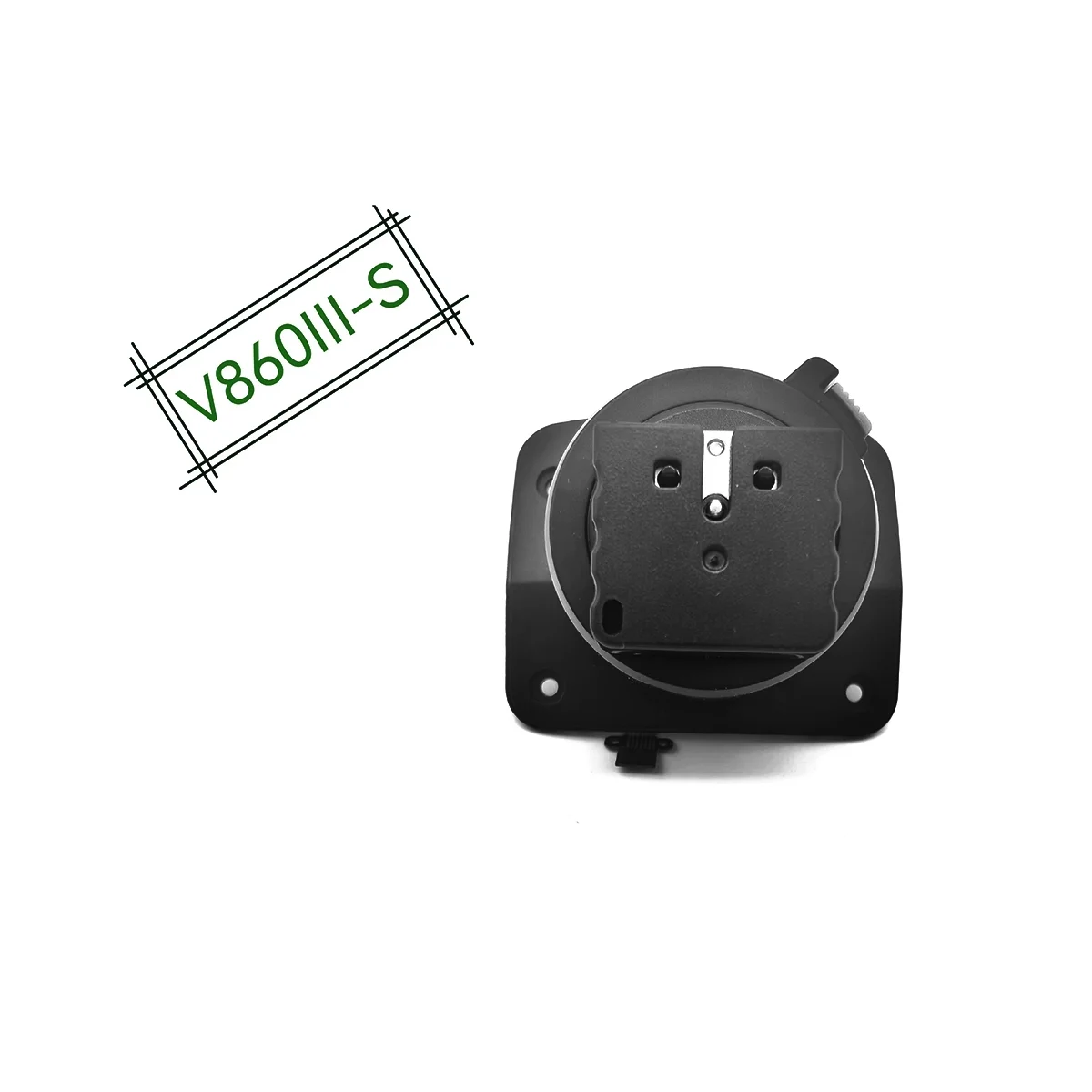 نعل الحذاء الساخن لترقية فلاش الإصدار المعدني ملحقات قاعدة الحذاء الساخن كاميرا V860III-S