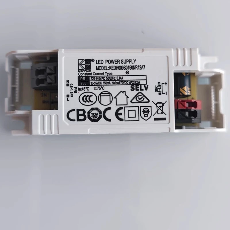 The latest tube spotlight no stroboscopic constant current transformer LED light driver power supply over 3C certified ballast