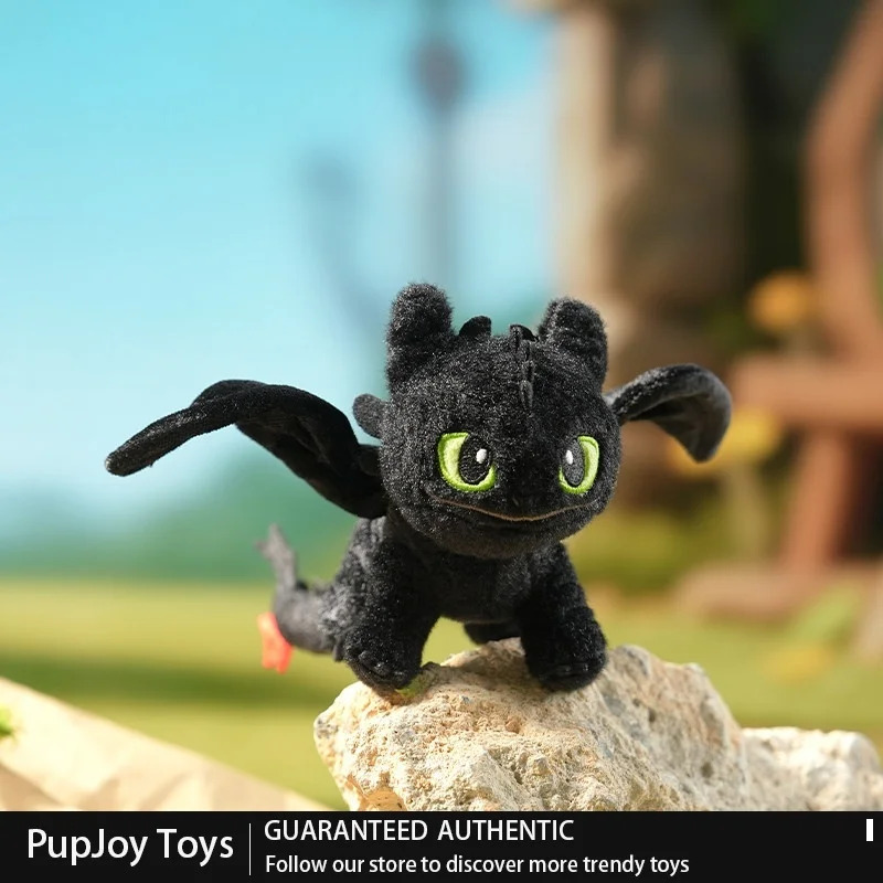 

Genuine Potdemiel Universal How To Train Your Dragon Toothless Plush Doll Pendant Bag Cool Night Fury Gift Plush Toys Soft Toy