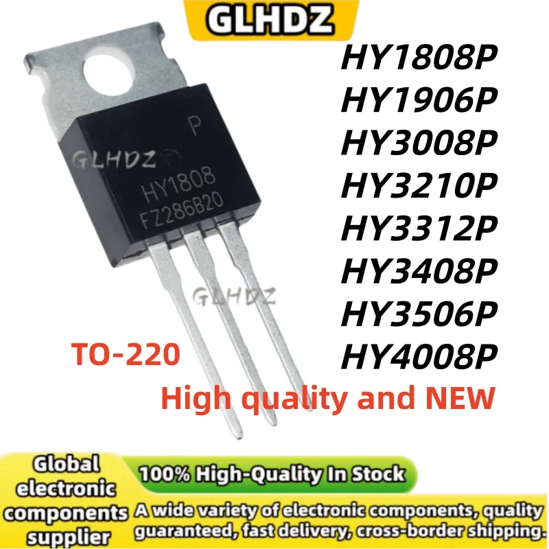 10UNITS HY1808P HY1906P HY3008P HY3210P HY3312P HY3408P HY3506P HY4008P brand new in stock TO-220