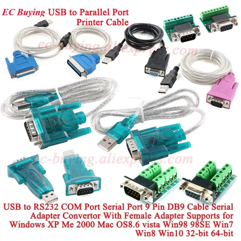 Usb To RS232 Com Se…