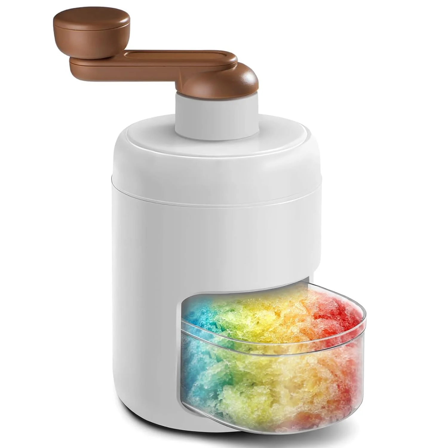 

Snow Cone Machine Manual, Shaved Ice Maker Machine for , Ice Shaver Hand Crank, Slushy Maker Machine, Ice Crusher for Snow Cones