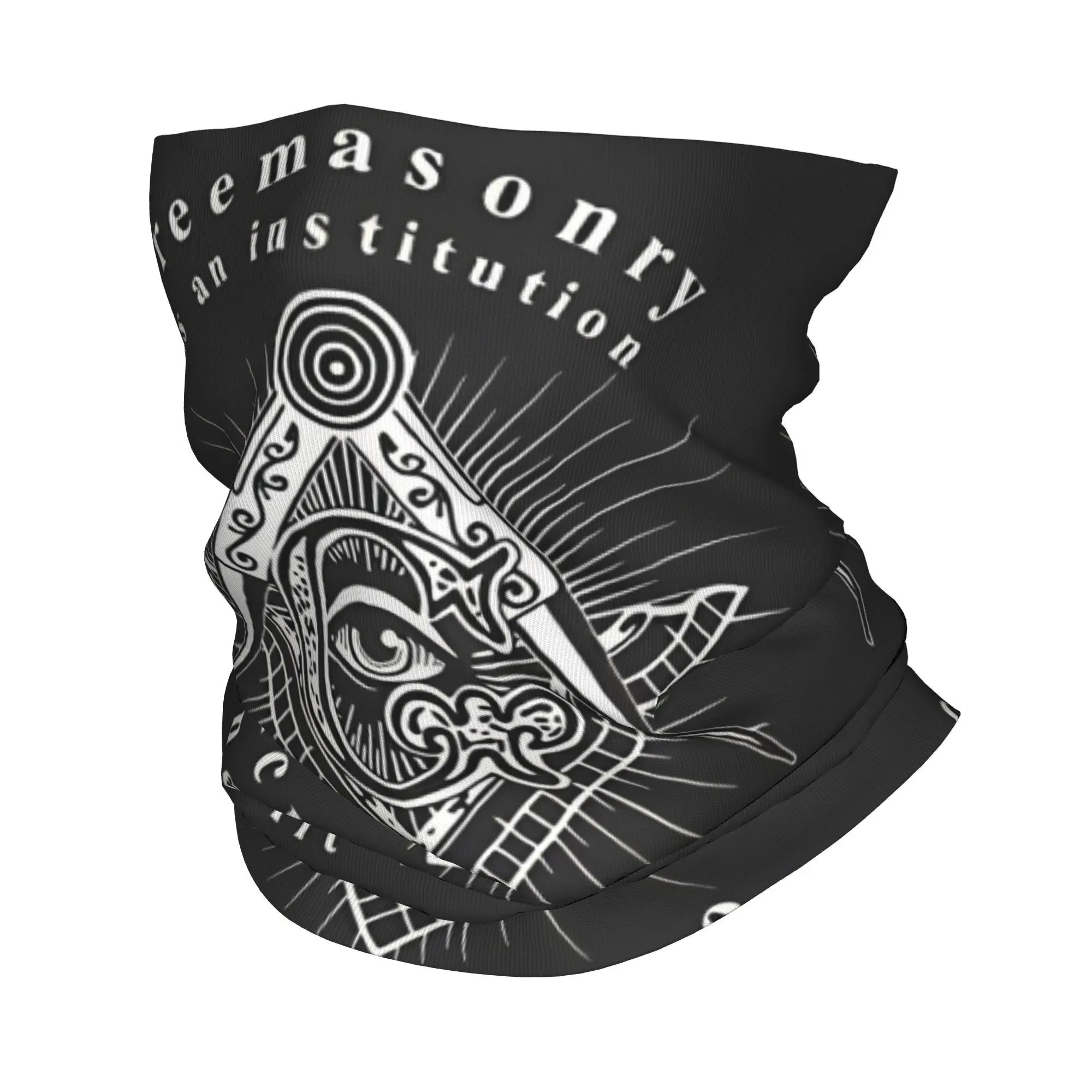 

Freemason Masonic Lodge 2b1 Ask1 Mason Bandana Neck Cover Wrap Scarf Multifunctional Face Mask Hiking Unisex Adult Washable