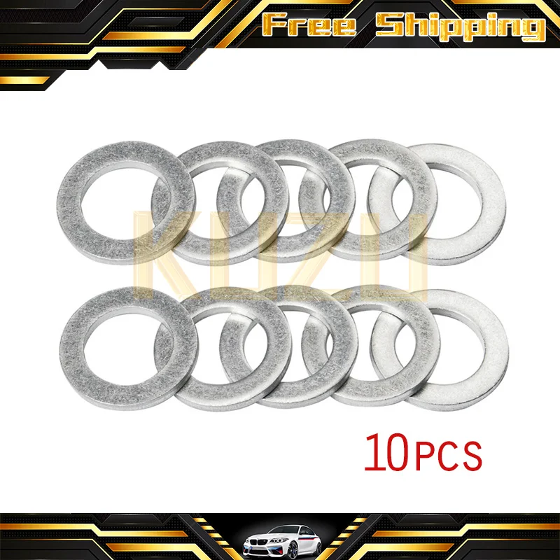 94109-14000 9410914000 10PCS Oil Drain Plug Crush Washer Gaskets 14mm For Honda CR-V Accord For Acura RDX EL CL