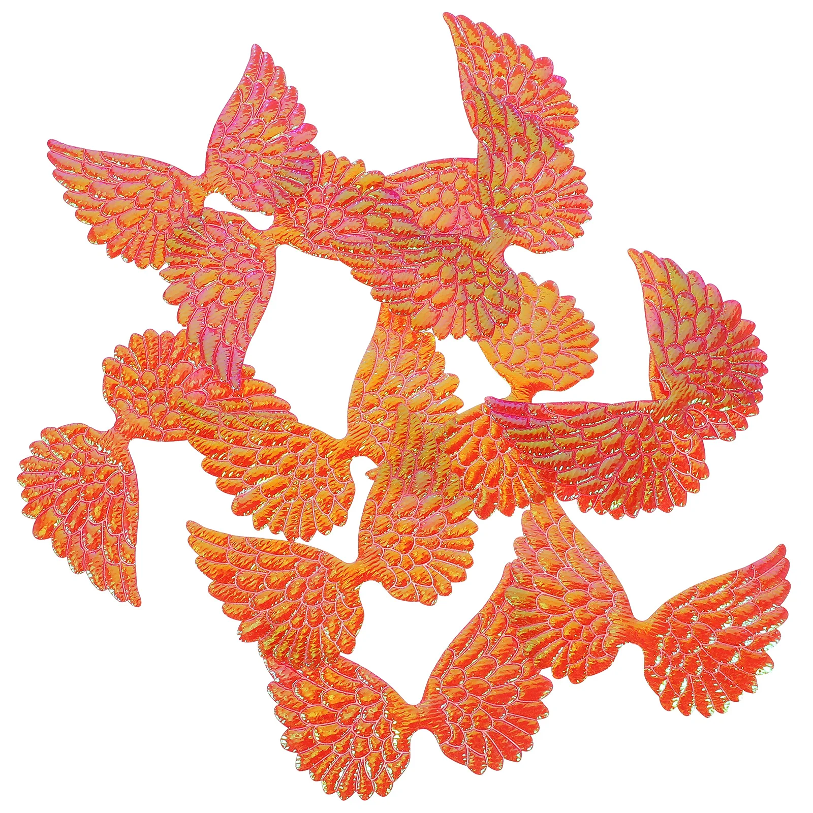 

12Pcs Miniature Wings Patches DIY Craft Props for Fashionable Distinctive Look Mini Fairy Wing DIY Decor Wings