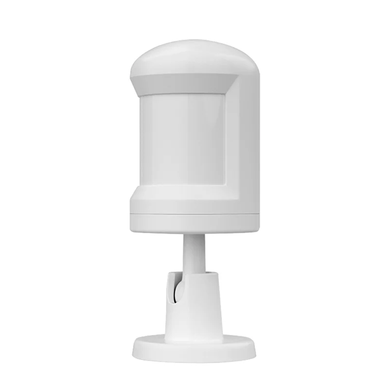 كاشف الأشعة تحت الحمراء RISE-Zigbee PIR مستشعر الجسم الذكي اللاسلكي عن بعد مراقبة الحركة البشرية مستشعر محمول متعدد الوظائف أبيض