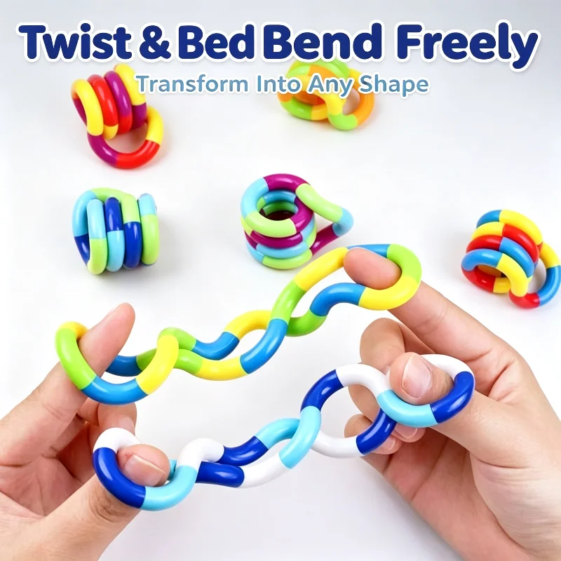 Twist Toys Stress Relief Tool Concentration Training Finger Toy Stress For Attention Training Stress Relief Decoration Craft