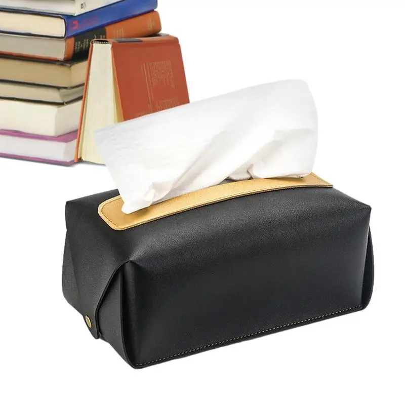 Tissue Box Holder Portable Desktop Paper Holder Reusable Storage Box Multifunctional Dining Room Tissue Box Home Supplies