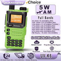 Quansheng UV-K6 Walkie Talkie Am Fm Two Way Radio Commutator Station Ham Wireless Set Long Range Receiver Quansheng UV K5 (8)