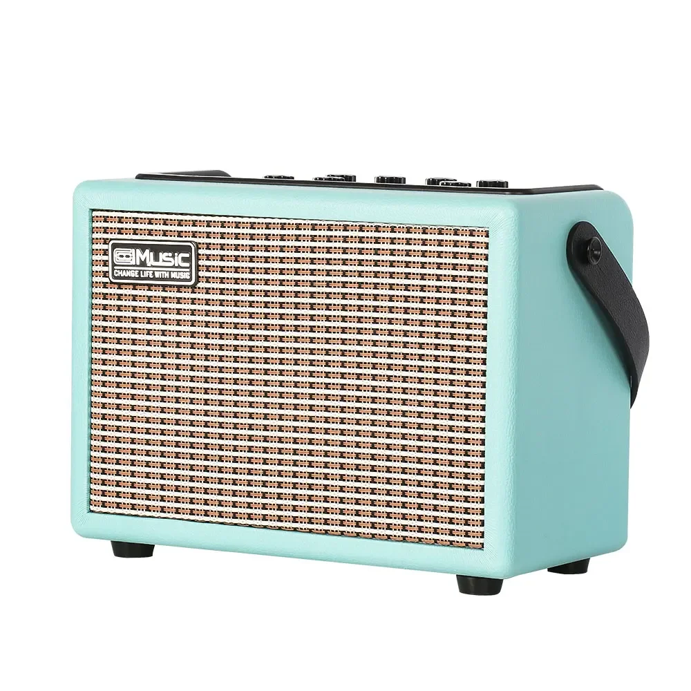 

Best Seller Manufacturer Sales 15-Watt Battery Powered Portable Electric Guitar Amplifier Mini Music Speaker Combo