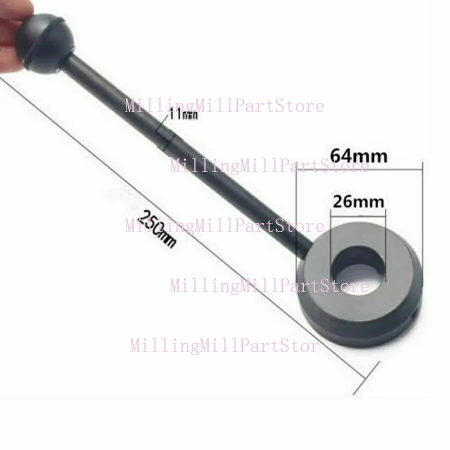 2PCS NEW Milling Machine B175 Quill Feed Handle + B176 Bracket CNC Vertical Mill Tool CNC Milling Machine Lathe Machine