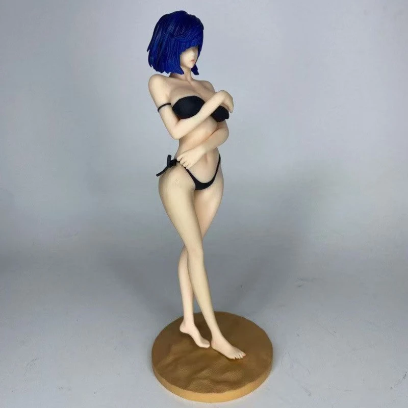 Beautiful girl doll Sexy and alluring swimsuit Yelan Anime around animation GK figure toy bookshelf ornament collection mode view 4