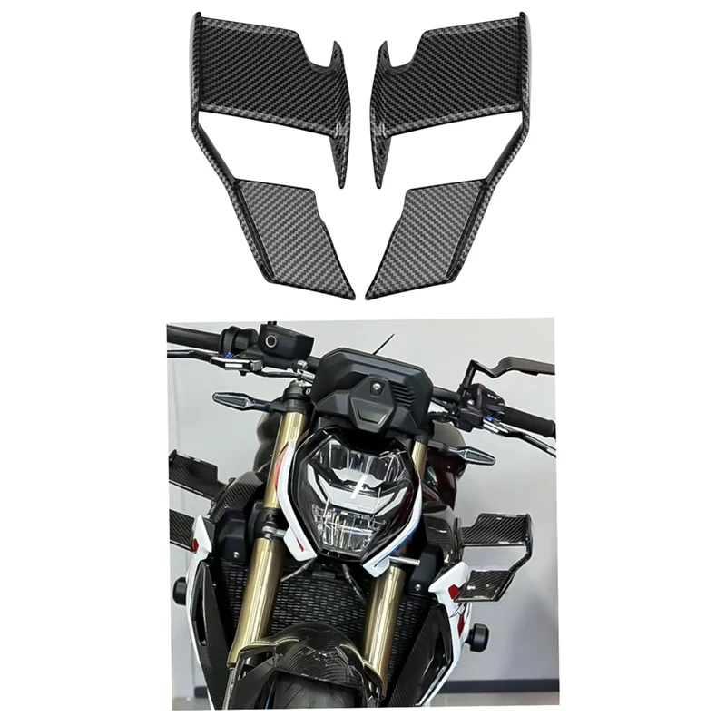 

AR-Motorcycle Fairing Winglet For BMW S1000R M1000R 21-24 Windshield Wing Fairing Front Aerodynamic Spoiler