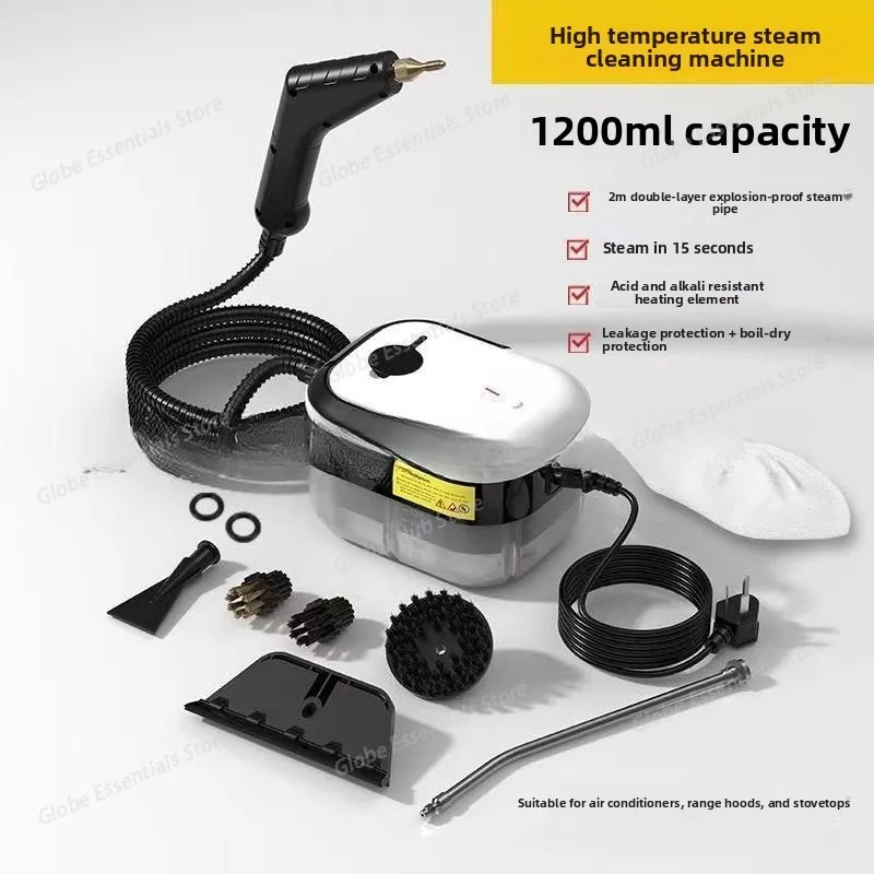High PressureTemperature Steam Cleaner Steam Mop Sterilization Handhled Household Air Conditioner Kitchen Furniture Bathroom Car