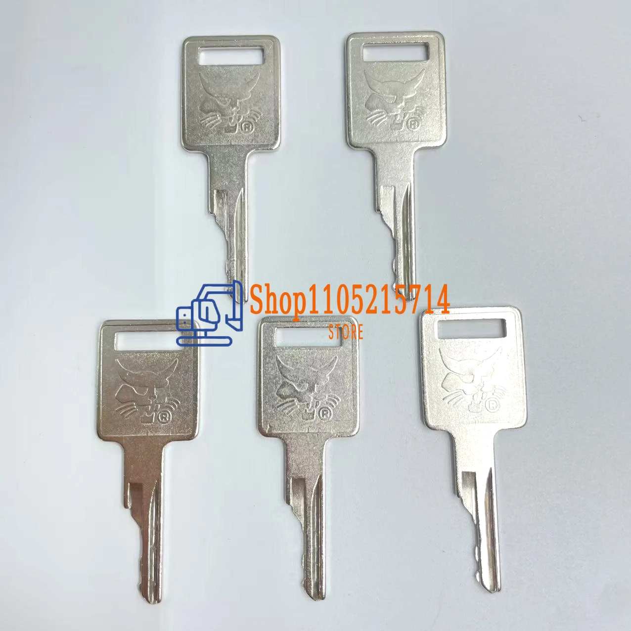 

Ключ зажигания D250, 5 шт., для мини-экскаваторов Bobcat с бортовым поворотом, 6693241