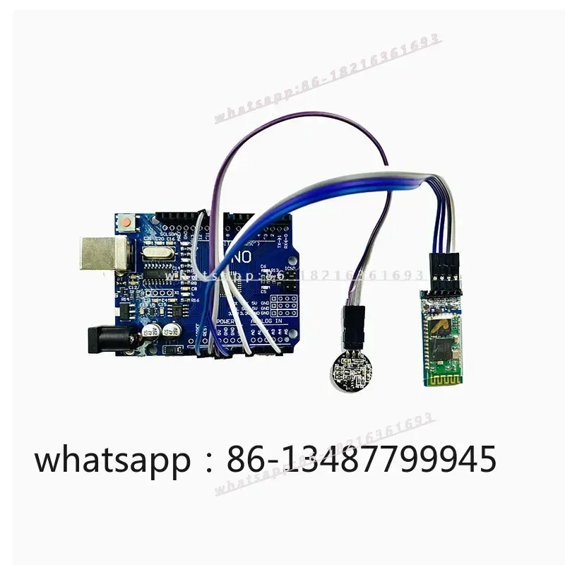 GOOD2026 ECG Heart Rate Acquisition Sensor Pulsesensor Pulse, ECG OLED Display Kit
